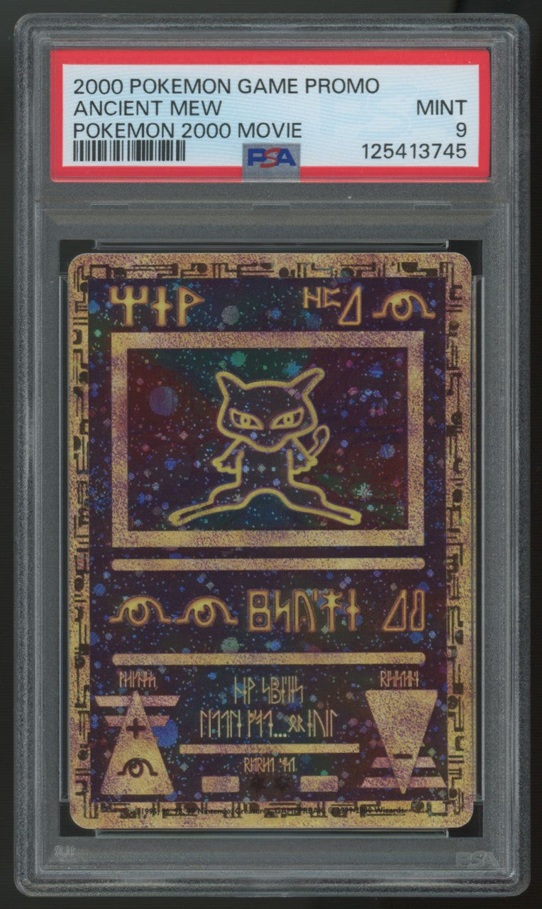 2000 Pokemon Ancient Mew Movie Promo PSA 9 (D)