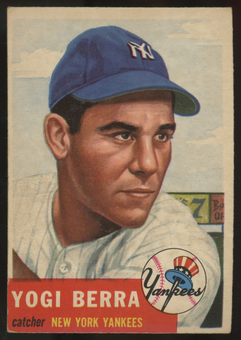 1953 Topps Yogi Berra #104 G/VG