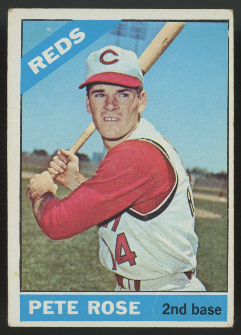 1966 Topps Pete Rose #30 G/VG "A"