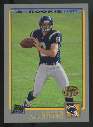 2001 Topps Drew Brees RC #328 "A"