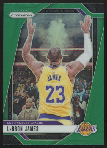 2024-25 Panini Prizm LeBron James Green #130