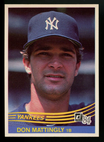 1984 Donruss Don Mattingly RC #248 NM-MT "E"