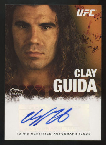 2010 Topps UFC Series Four Clay Guida Auto #FA-CG