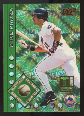 1999 Pacific Mike Piazza Dynagon Diamond Titanium /99 #16