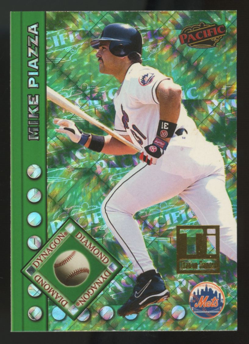 1999 Pacific Mike Piazza Dynagon Diamond Titanium /99 #16