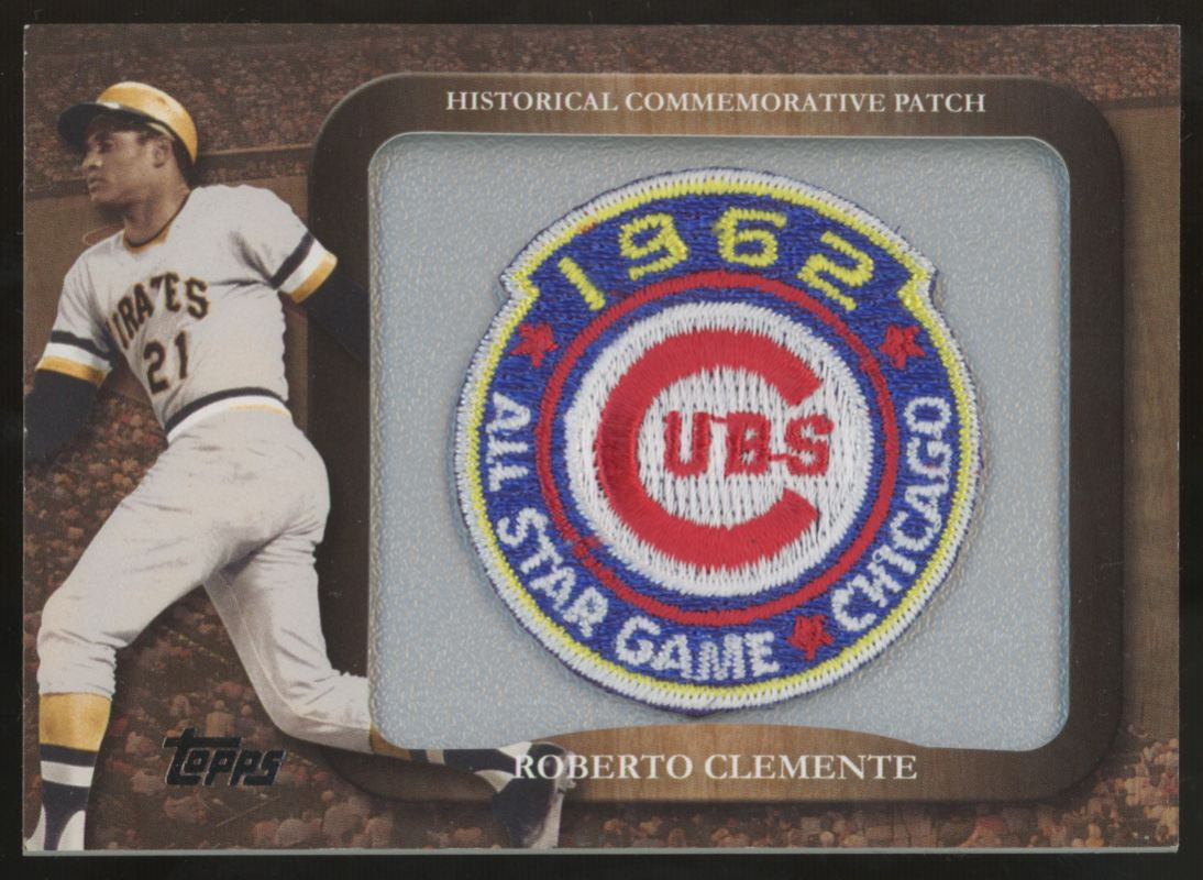 2009 Topps Roberto Clemente Historical 1962 All-Star Commemorative Patch #LPR-26