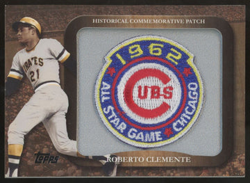 2009 Topps Roberto Clemente Historical 1962 All-Star Commemorative Patch #LPR-26