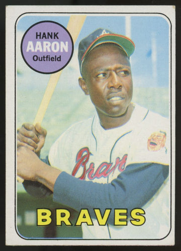 1969 Topps Hank Aaron #100 VG/EX-EX