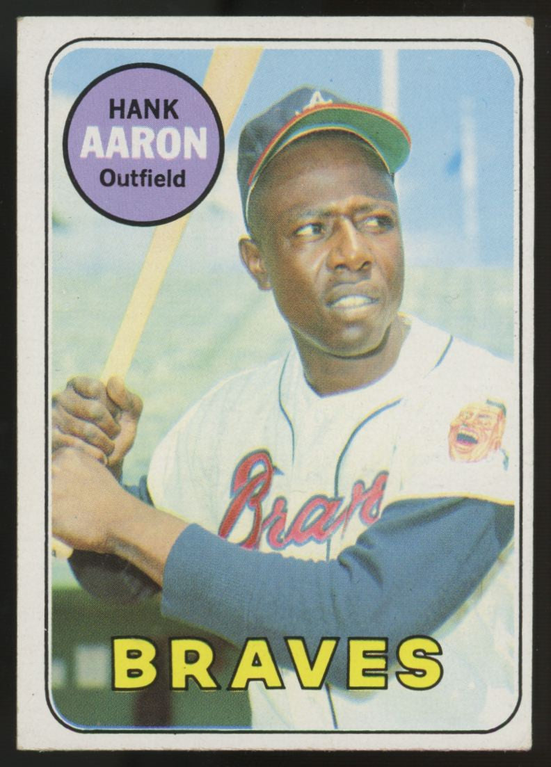 1969 Topps Hank Aaron #100 VG/EX-EX