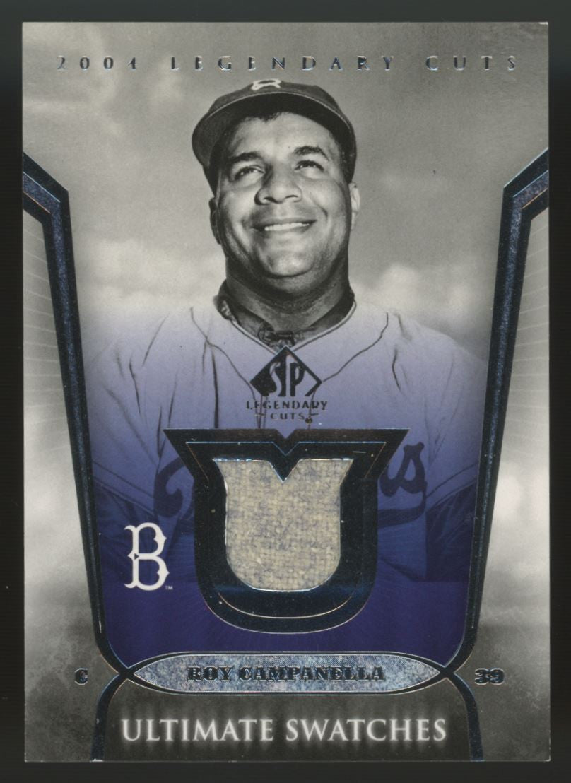 2004 SP Legendary Cuts Roy Campanella Ultimate Swatches Pants #US-RC