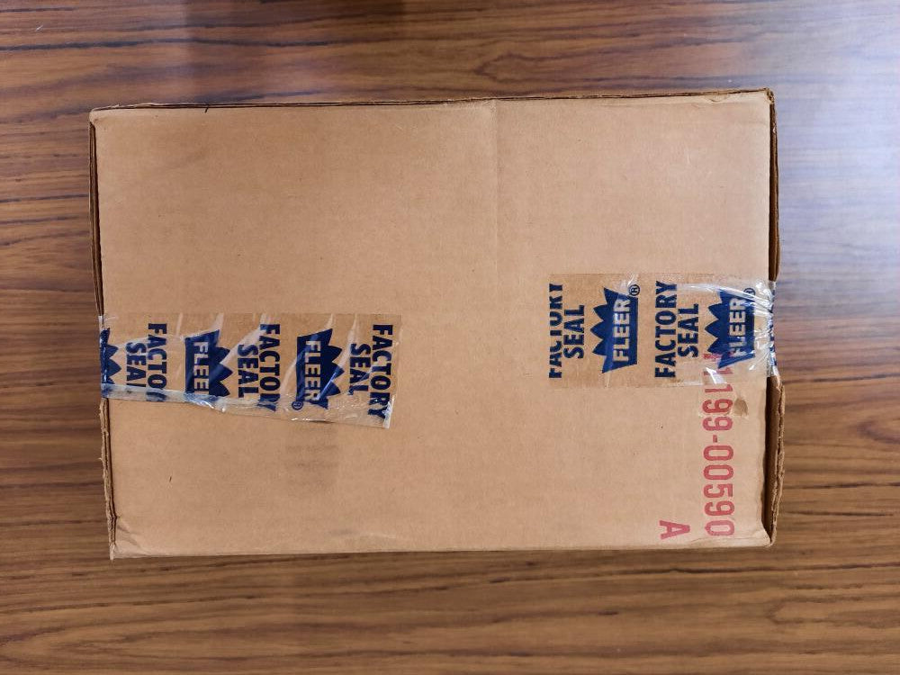 1989 Fleer Baseball Sealed Rack Case 3 x 24ct Boxes