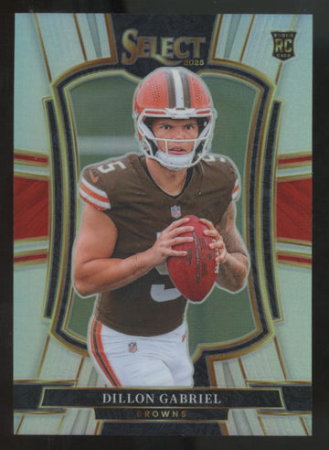 2025 Panini Select Dillon Gabriel RC Premier Level Silver #154