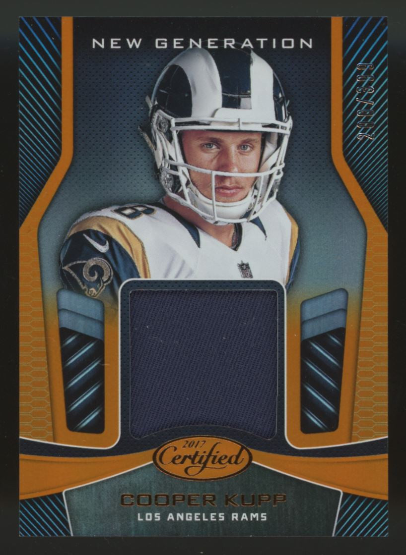 2017 Certified Cooper Kupp New Generation RC Patch Orange /399 #NG-CK