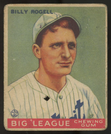 1933 Goudey Billy Rogell #11 Poor
