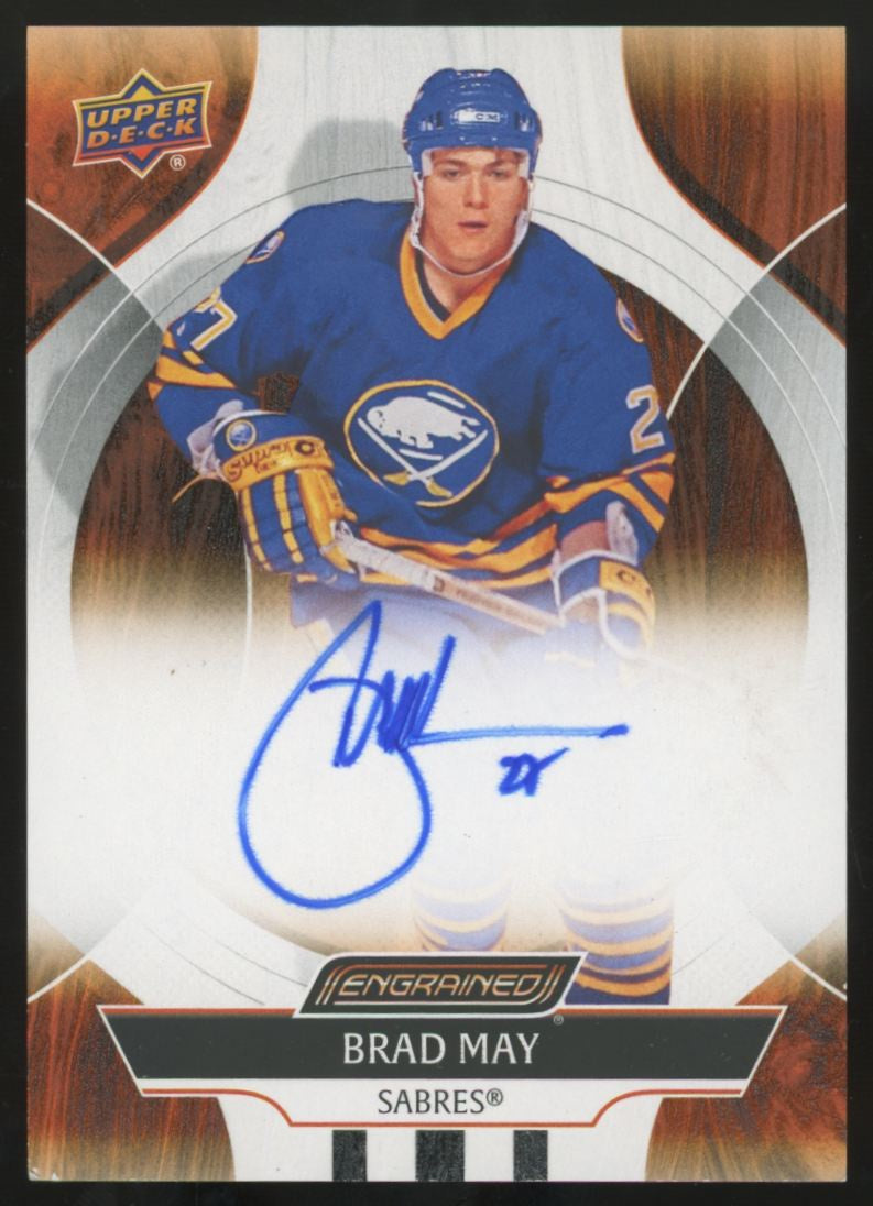 2024-25 Upper Deck Engrained Icons Brad May Auto #CA-AY