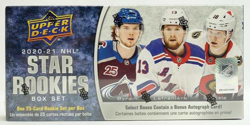 Upper Deck 2020-21 NHL Star Rookies Box Set
