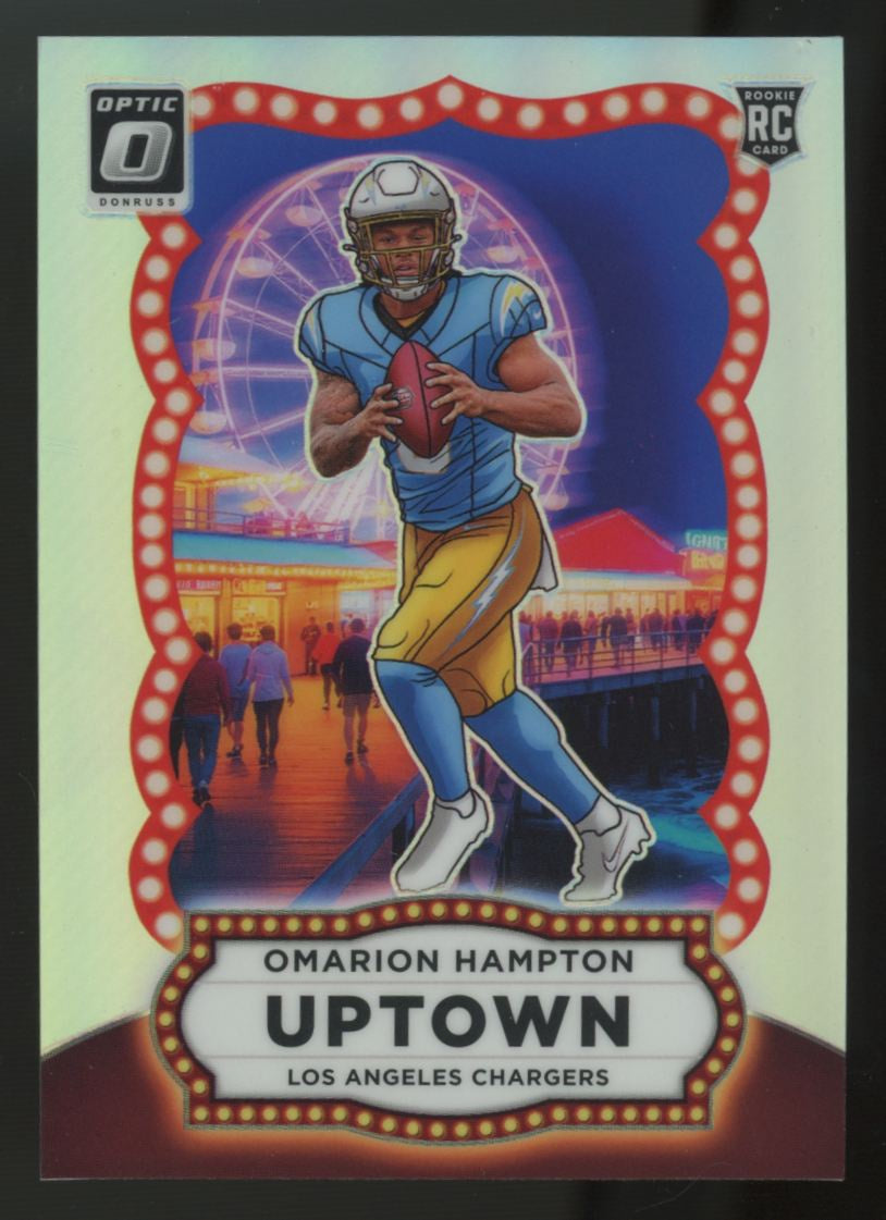 2025 Panini Donruss Optic Omarion Hampton RC Uptown SSP #16
