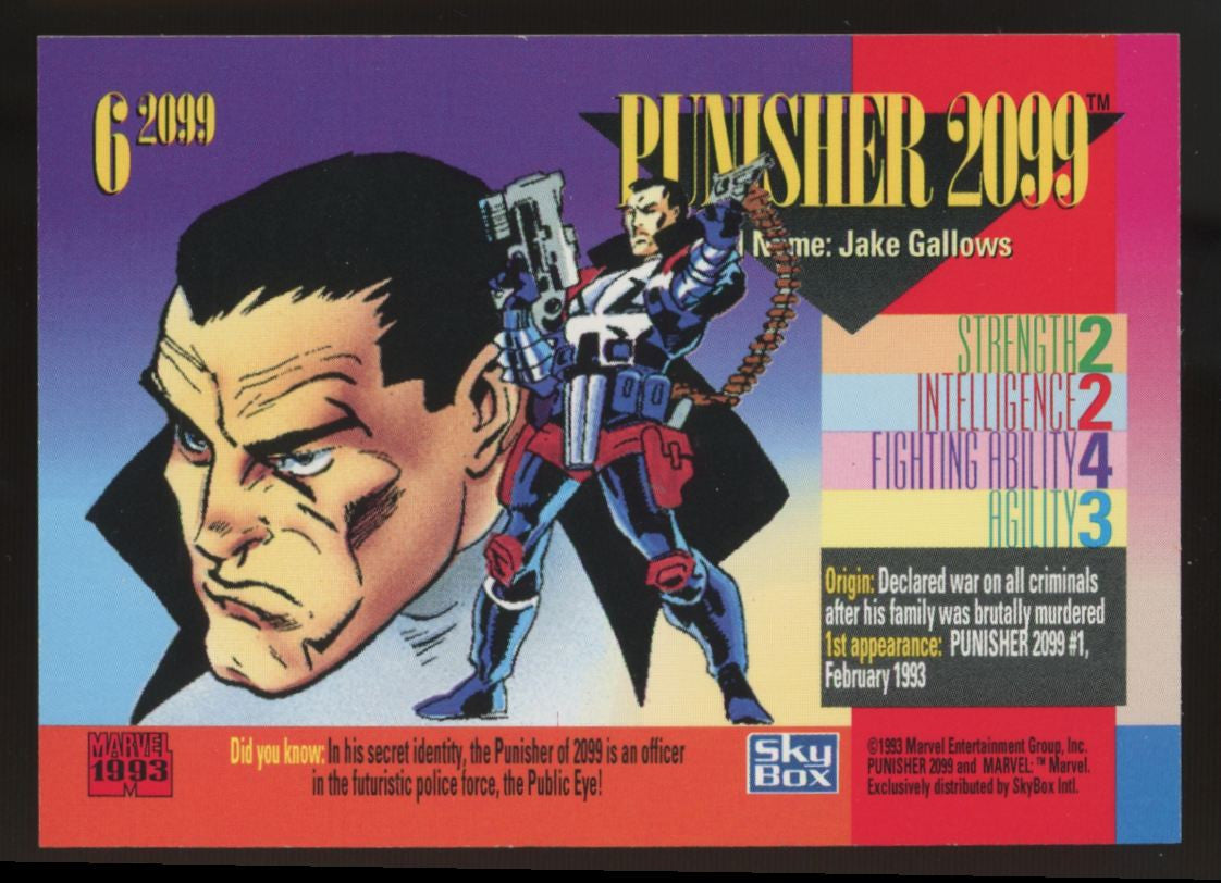 1993 SkyBox Marvel Universe Series 4 Red Foil Complete Set (9) NM