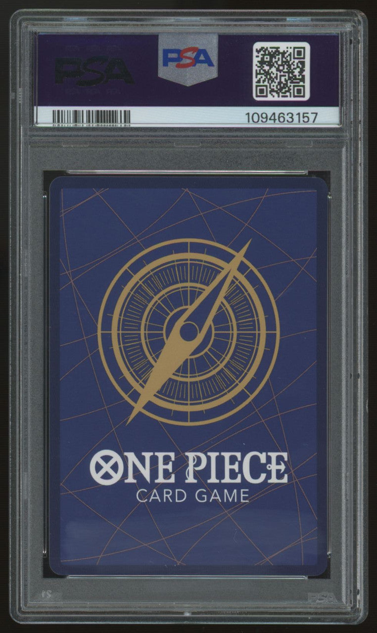 2022 One Piece Shanks OP01 Alt Art #120 PSA 10