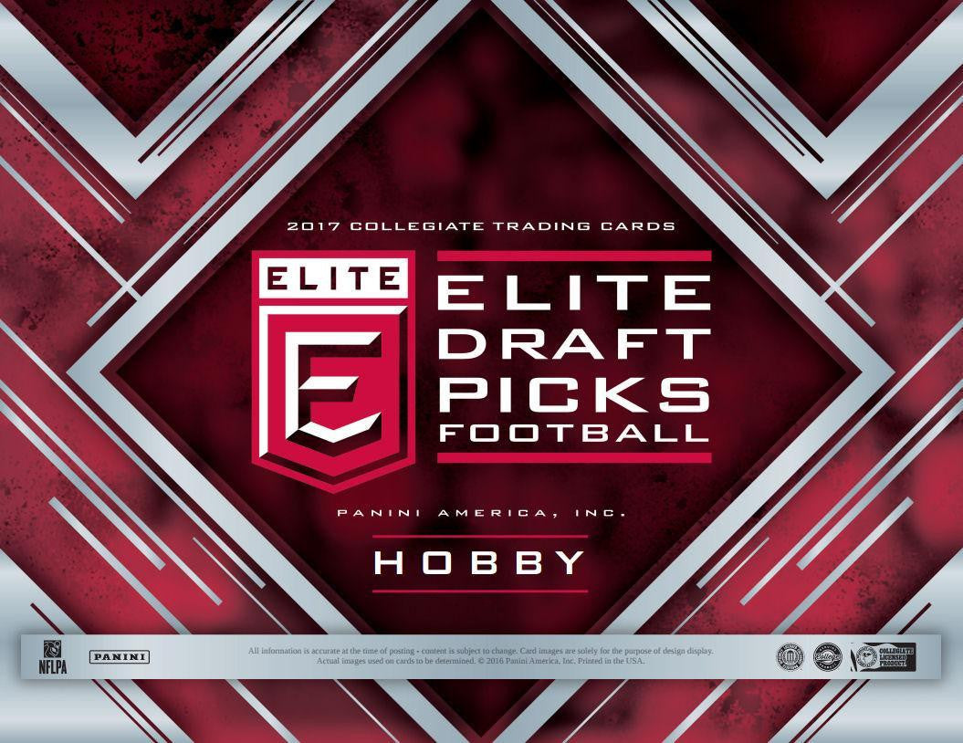 2017 Panini Elite Draft Picks Collegiate Football Hobby Box