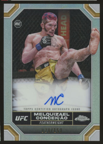 2024 Topps Chrome UFC Melquizael Conceicao RC Auto Refractor /150 #CRA-MCO