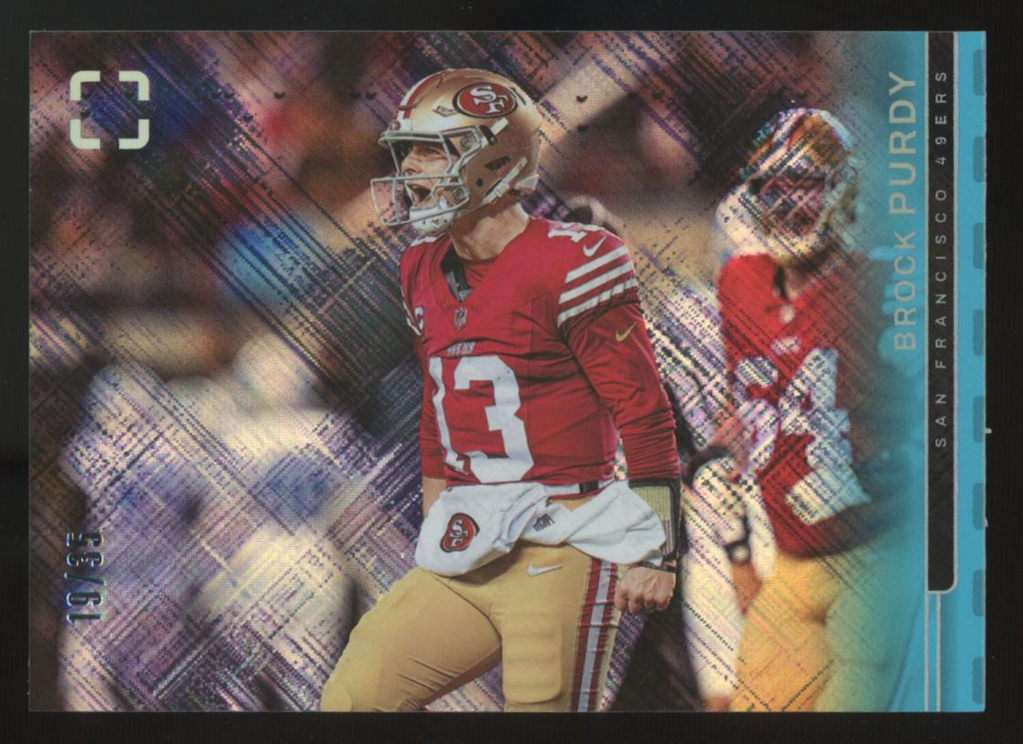 2025 Panini Photogenic Brock Purdy Teal Horizontal /35 #112