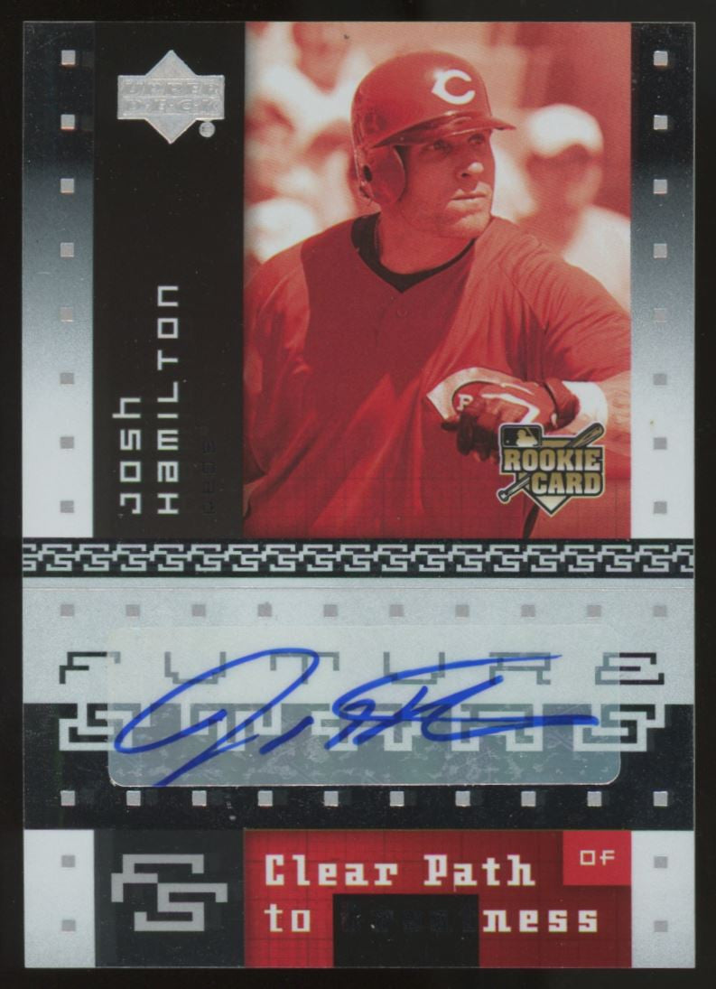2007 Future Stars Josh Hamilton Clear Path to Greatness RC Auto #126