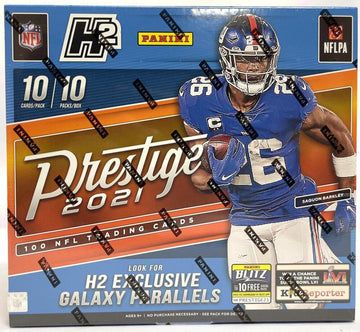 2021 Panini Prestige Football H2 Hobby Hybrid Box