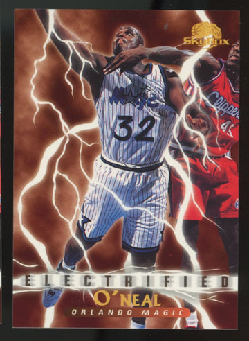1995-96 Skybox Premium Shaquille O'Neal Electrified #293 NM "B"