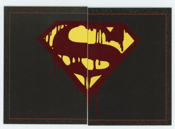 1992 SkyBox Doomsday Death Of Superman Bleeding Insert Set NM