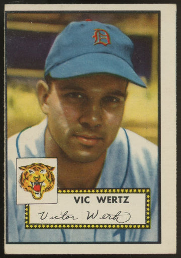 1952 Topps Vic Wertz #244 VG