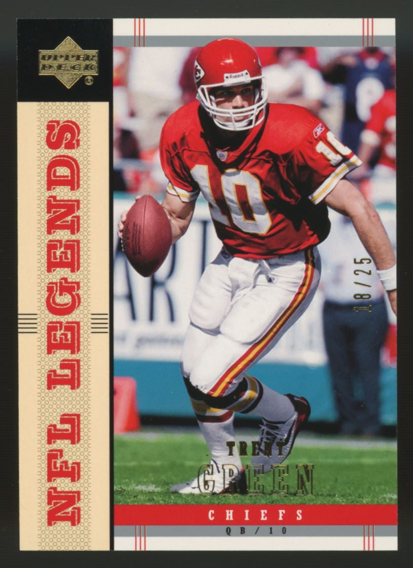 2004 Upper Deck Trent Green NFL Legends /25 #42