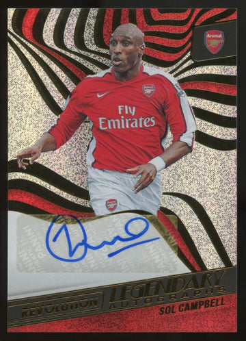2022-23 Revolution Premier League Sol Campbell Legendary Auto #LA-SCP