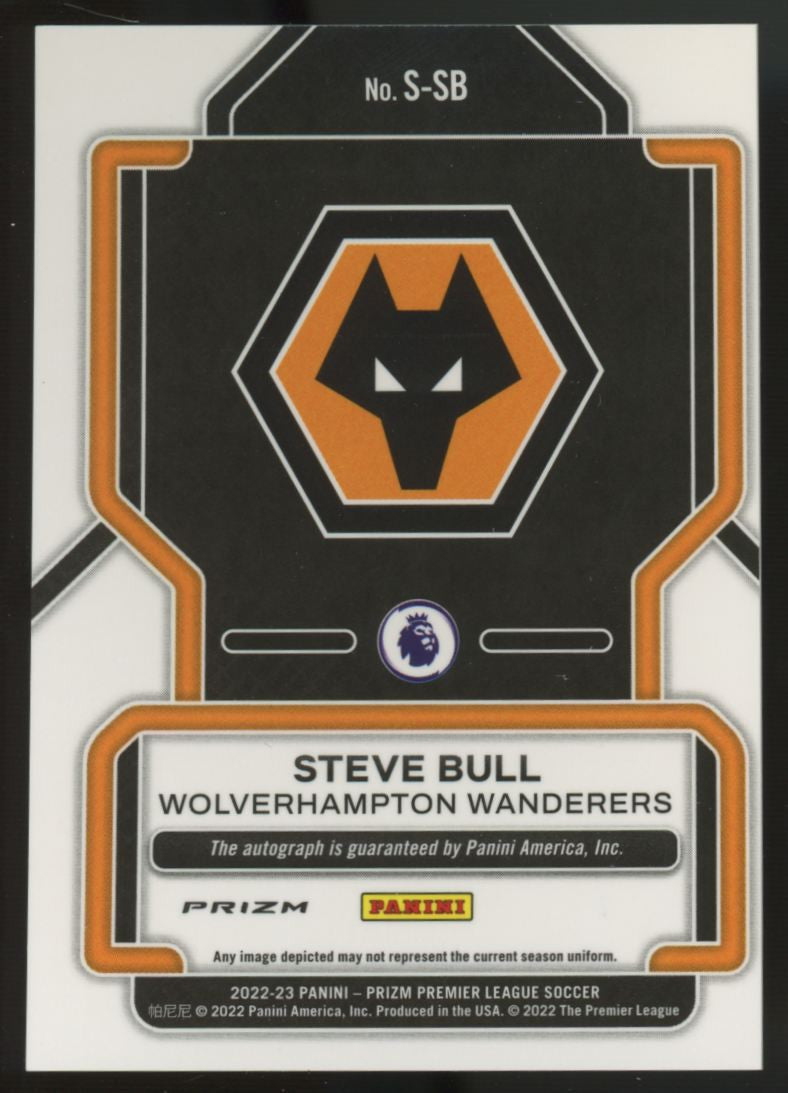 2022/23 Prizm English Premier League Steve Bull Auto Silver Scope #S-SB