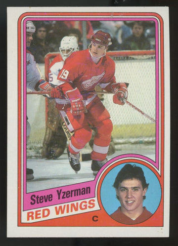 1984-85 Topps Steve Yzerman RC #49 EX/MT "A"