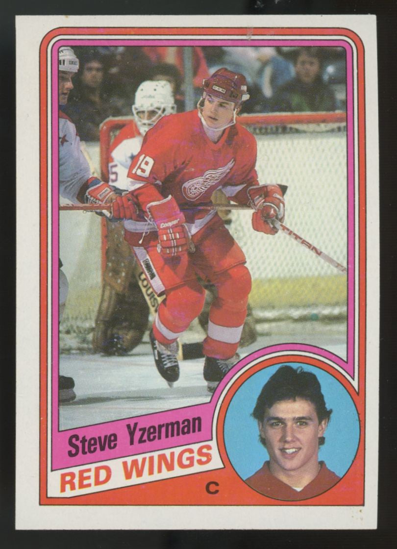 1984-85 Topps Steve Yzerman RC #49 EX/MT "A"