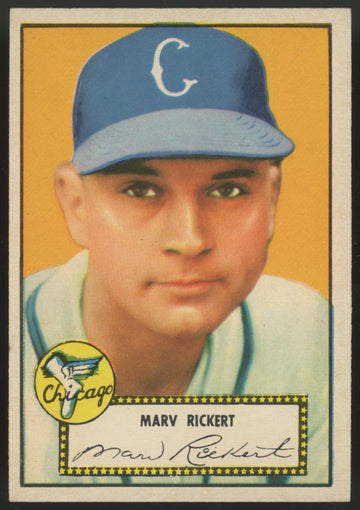 1952 Topps Marv Rickert #50 EX