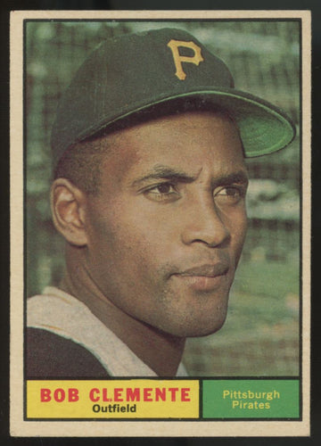 1961 Topps Bob Clemente #388 EX "A"