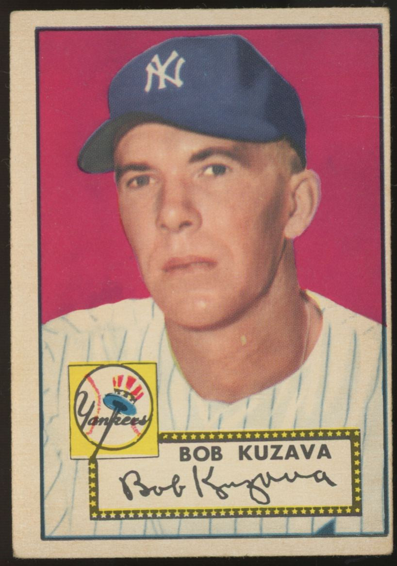 1952 Topps Bob Kuzava #85 VG "B"