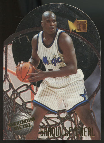 1995-96 Fleer Shaquille O'Neal Maximum Metal #8
