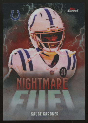 2025 Topps Finest Sauce Gardner Nightmare Fuel SSP #NF-10