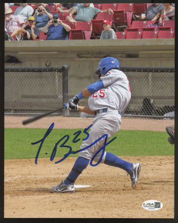 Javier Baez Signed Autographed 8x10 Photo JSA *912
