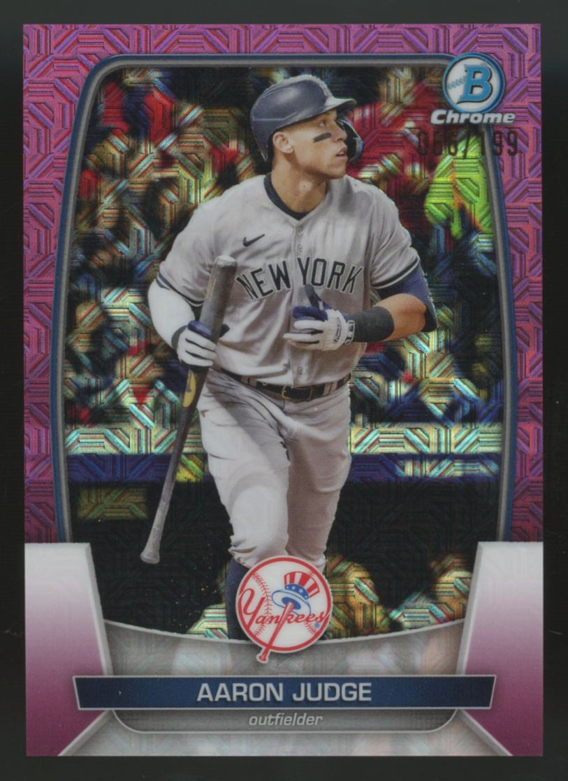 2023 Bowman Chrome Mega Aaron Judge Pink /199 #59