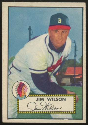1952 Topps Jim Wilson #276 NM