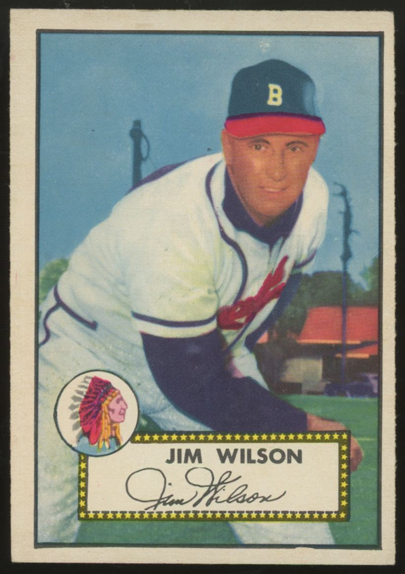 1952 Topps Jim Wilson #276 NM