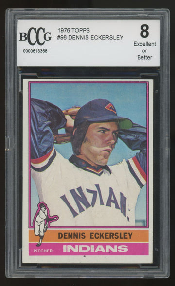 1976 Topps Dennis Eckersley RC #98 BCCG 8