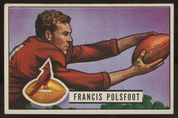 1951 Bowman Francis Polsfoot #136 EX-MT