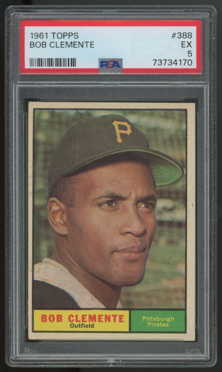 1961 Topps Baseball Near Complete Set 549/587 w/ Graded Overall VG-VG/EX