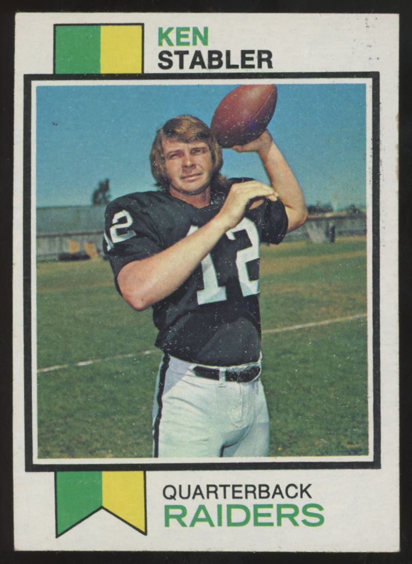 1973 Topps Ken Stabler RC #487 EX+