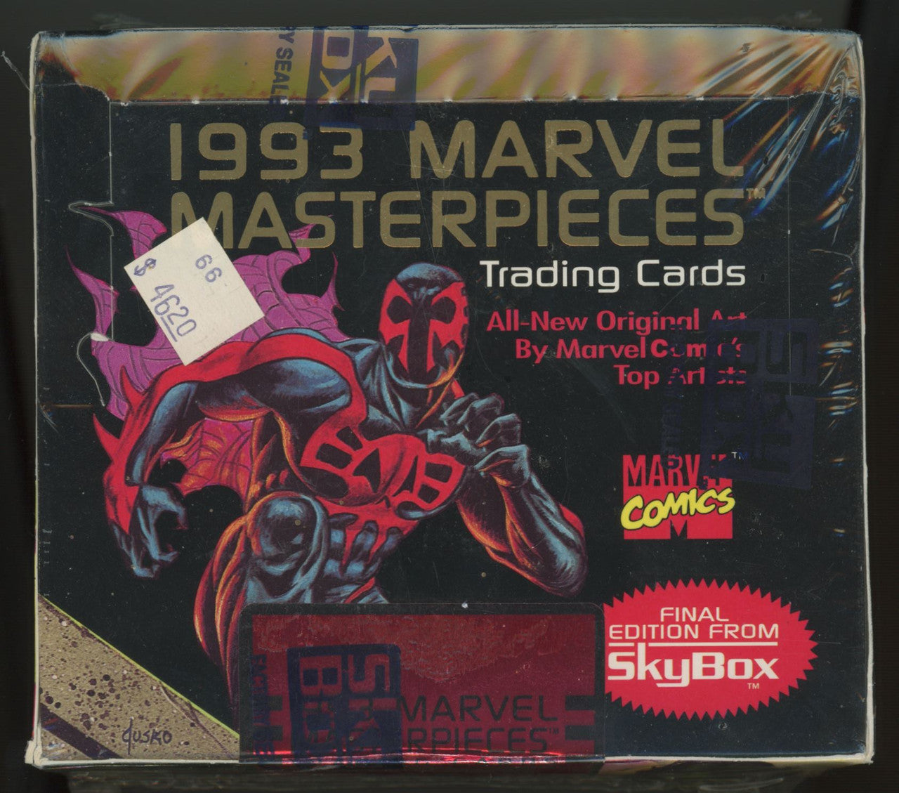 1993 Skybox Marvel Masterpieces Trading Cards Box Factory Sealed